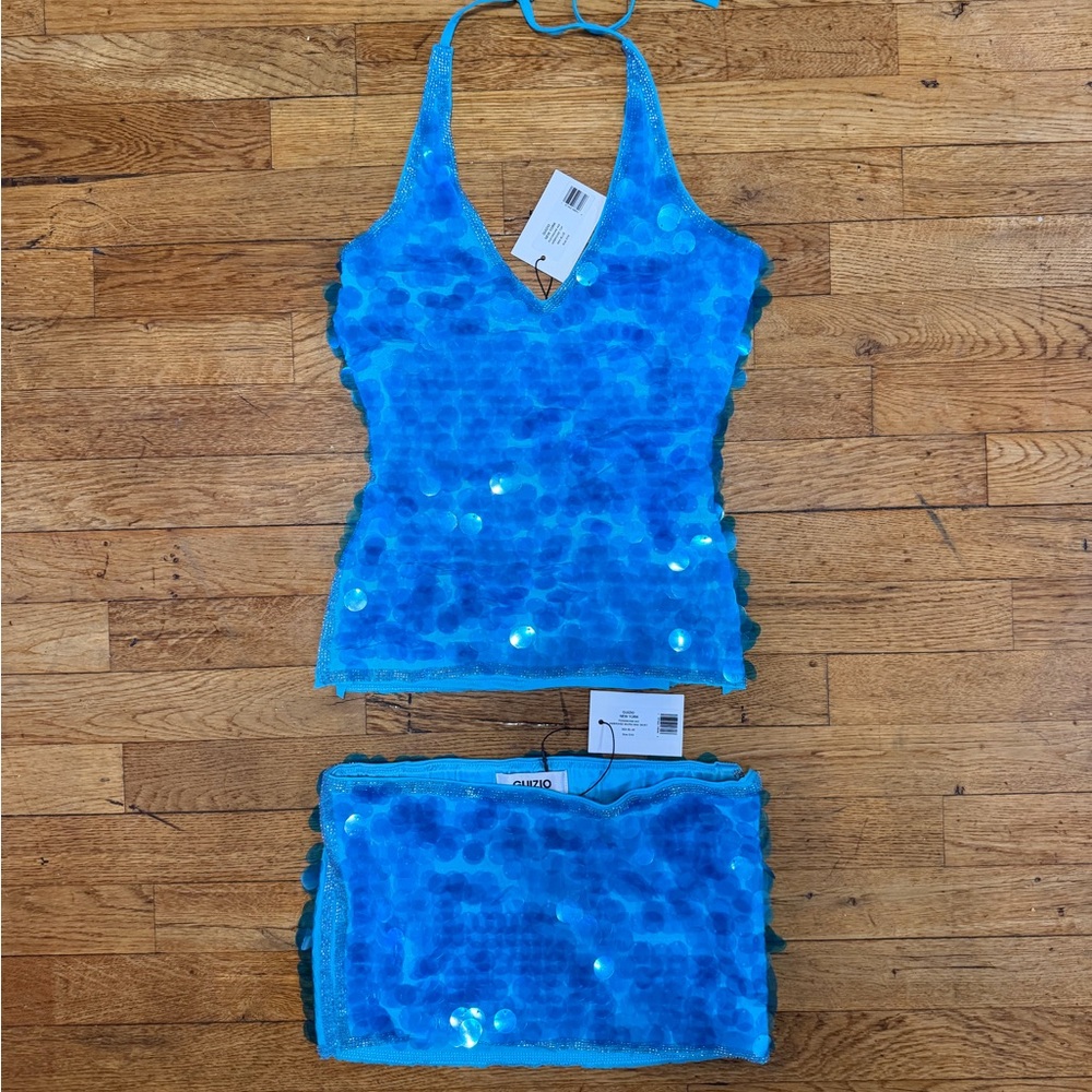 Guizio matching top and skirt